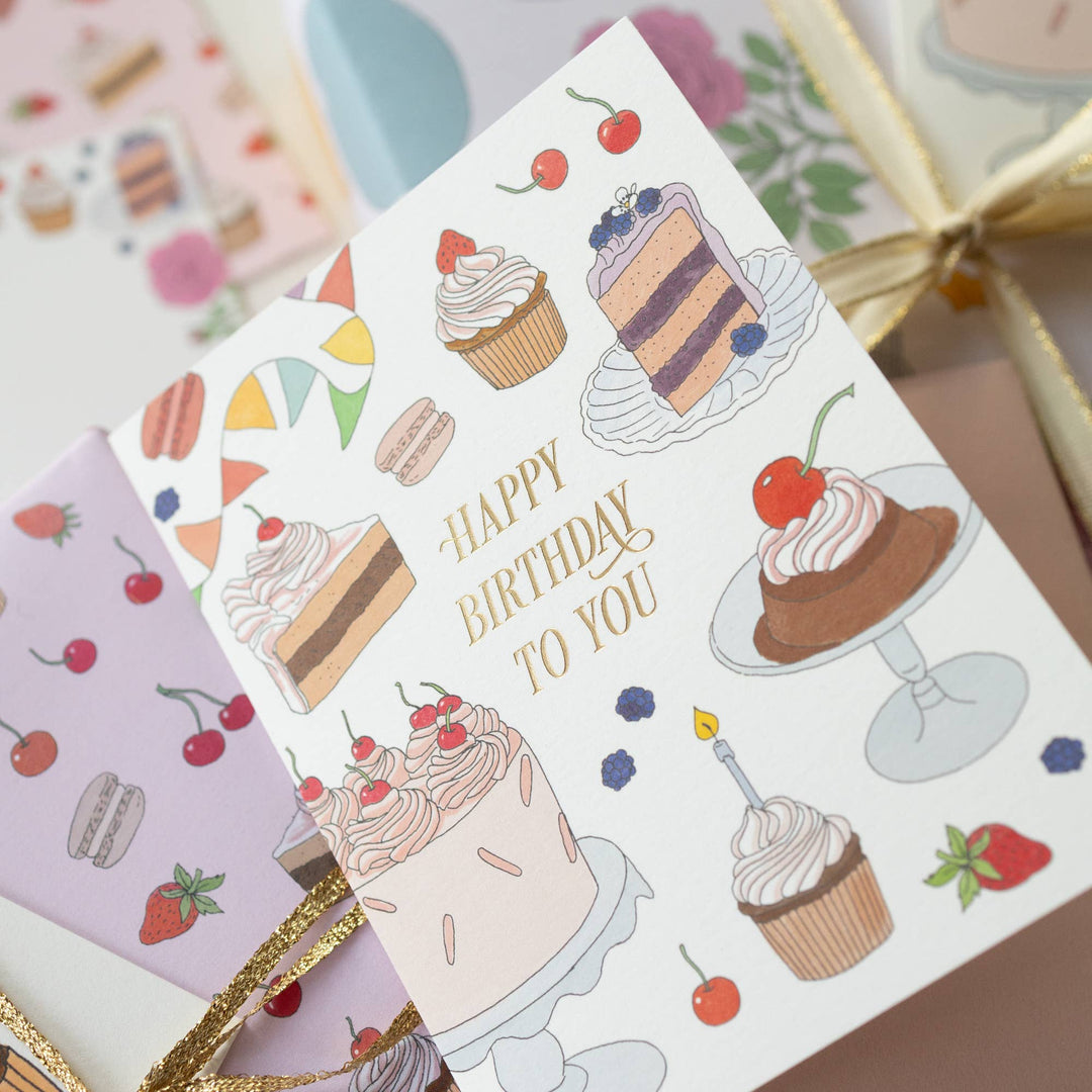 Birthday Treats Greeting Card