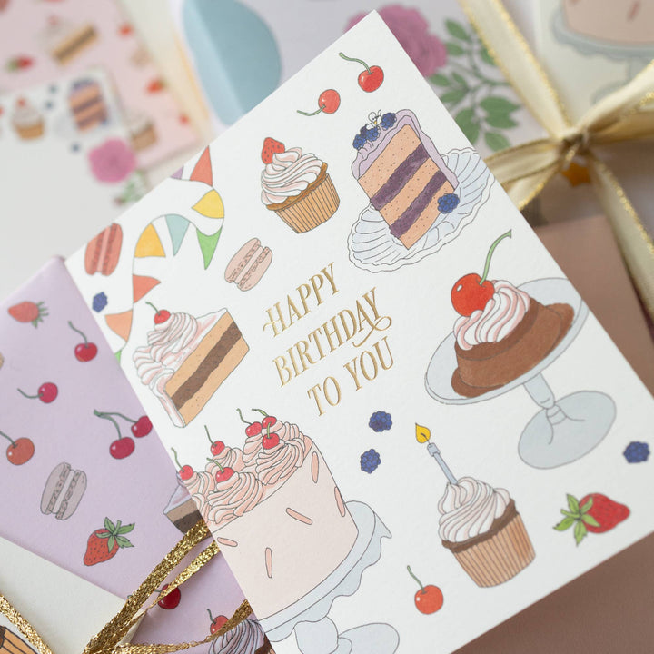 Birthday Treats Greeting Card