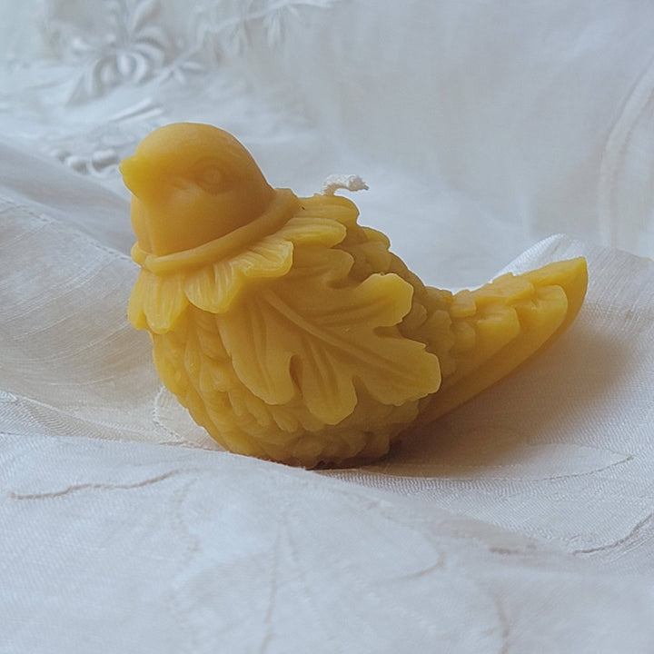 Forest Flight Bird Beeswax Candle
