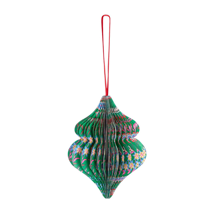 Meri Meri x Liberty Paper Honeycomb Tree Decorations