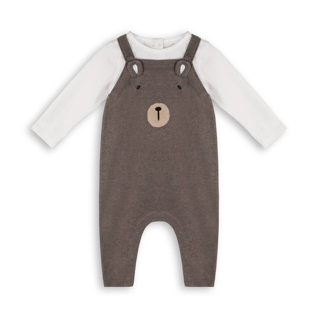 Bear Baby Overall &amp; Bodysuit Set