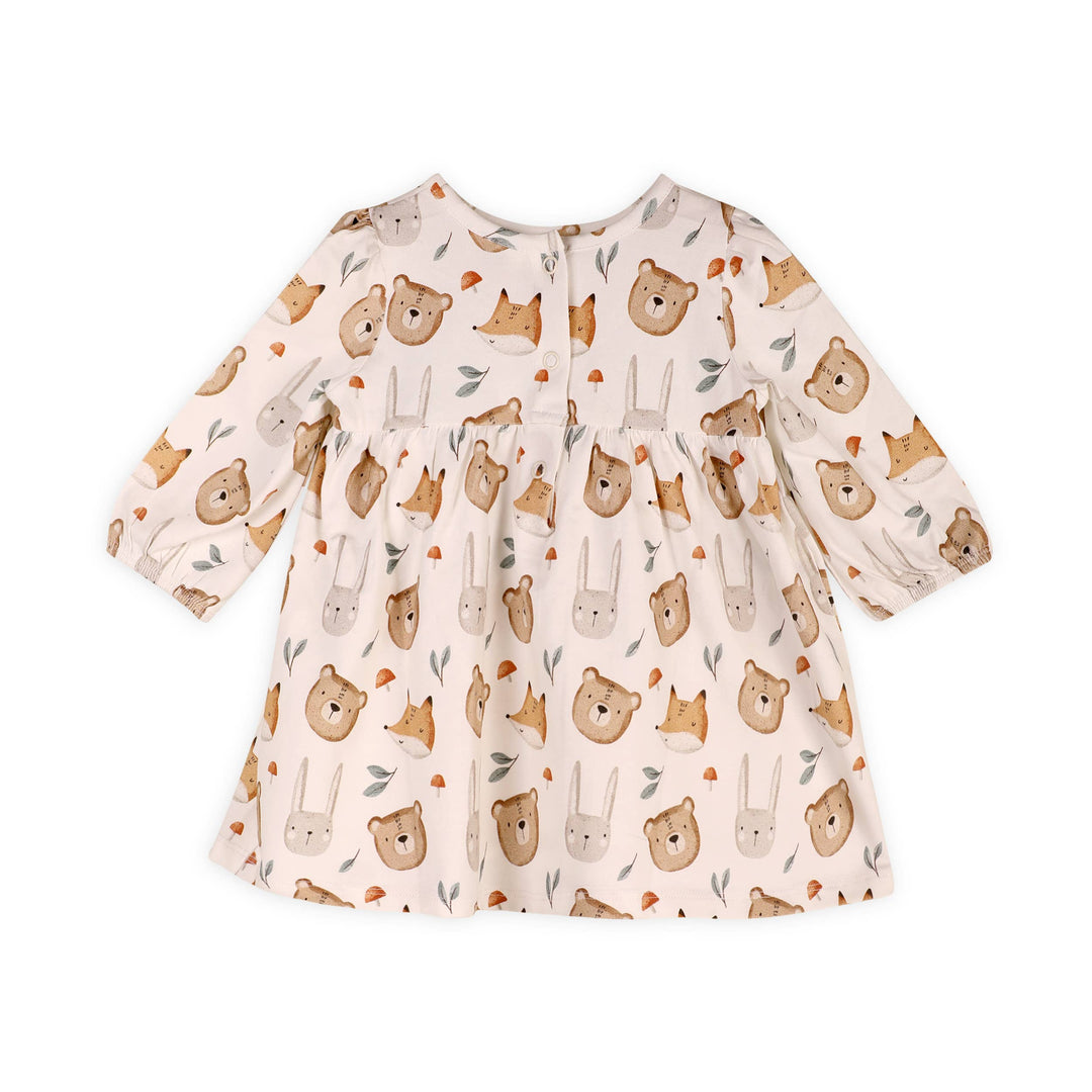 Forest Animals Baby Dress &amp; Legging Set
