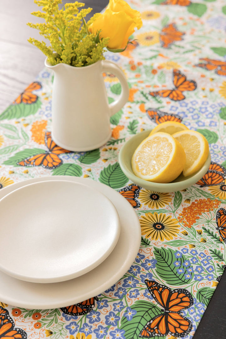 Monarch Garden Table Runner