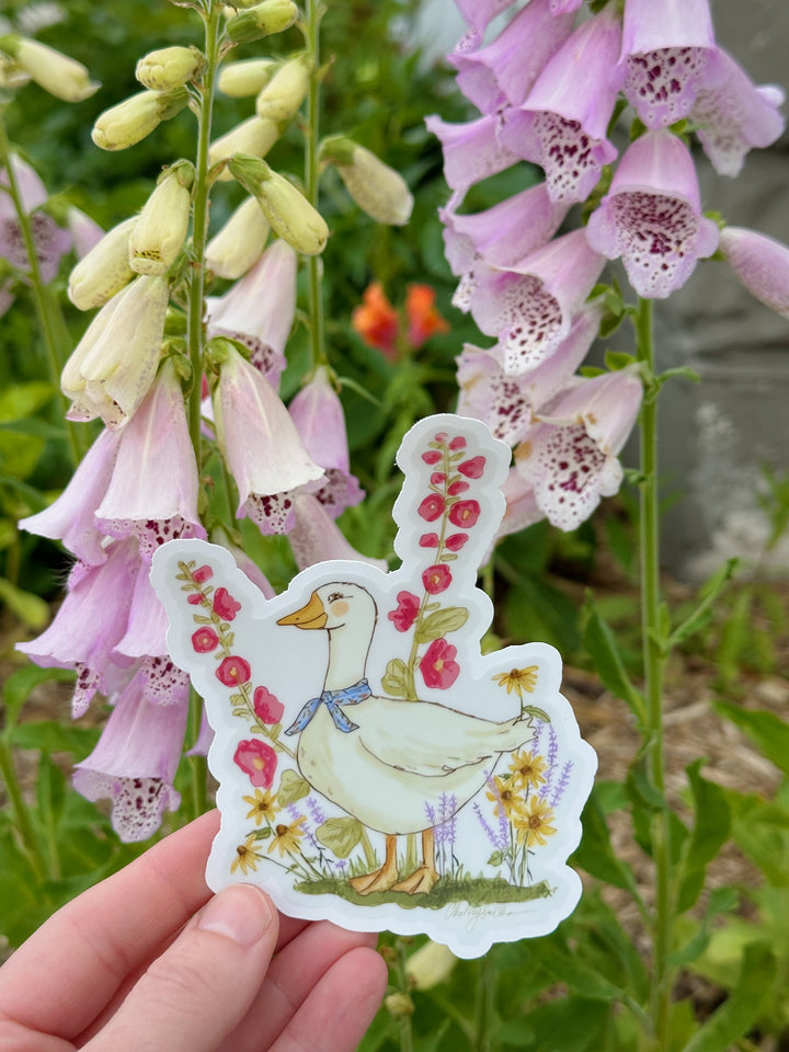 Whimsy Goose Vinyl Sticker