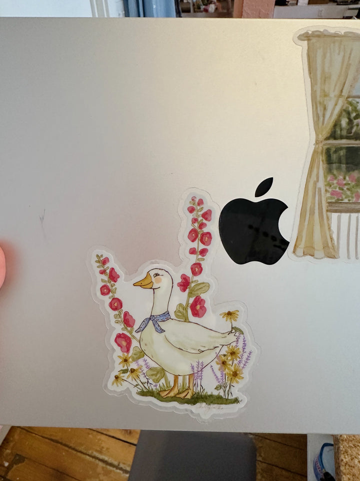Whimsy Goose Vinyl Sticker