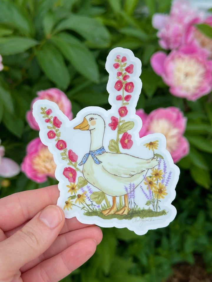 Whimsy Goose Vinyl Sticker