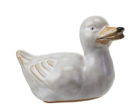 Stoneware Vintage Reproduction Duckling, 3 Styles (Each Will Vary)