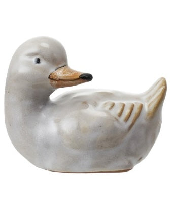 Stoneware Vintage Reproduction Duckling, 3 Styles (Each Will Vary)