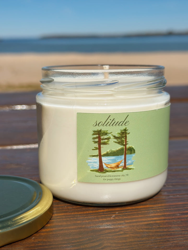 Solitude, 100% Soy Candle