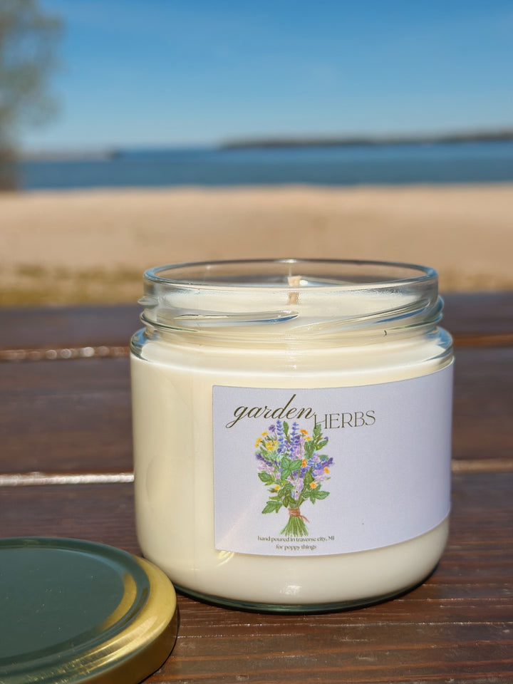 Garden Herbs, 100% Soy Candle