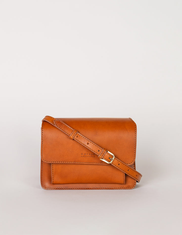 Harper Mini in Classic Leather (Cognac or Black)