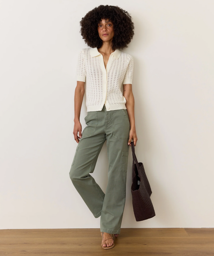 Aria Utility Pant in Vintage Olive