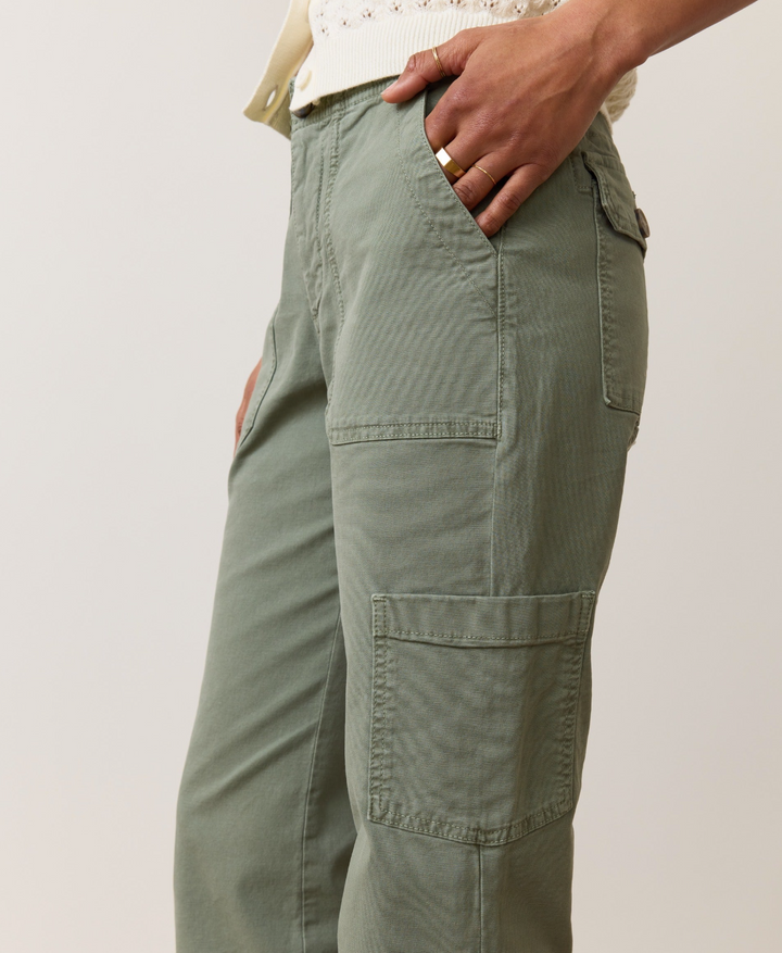 Aria Utility Pant in Vintage Olive