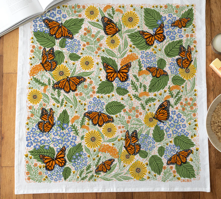 Monarch Tea Towel