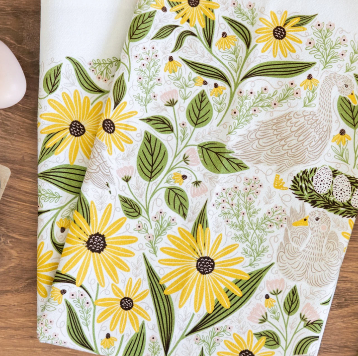 Spring Symphony Tea Towel