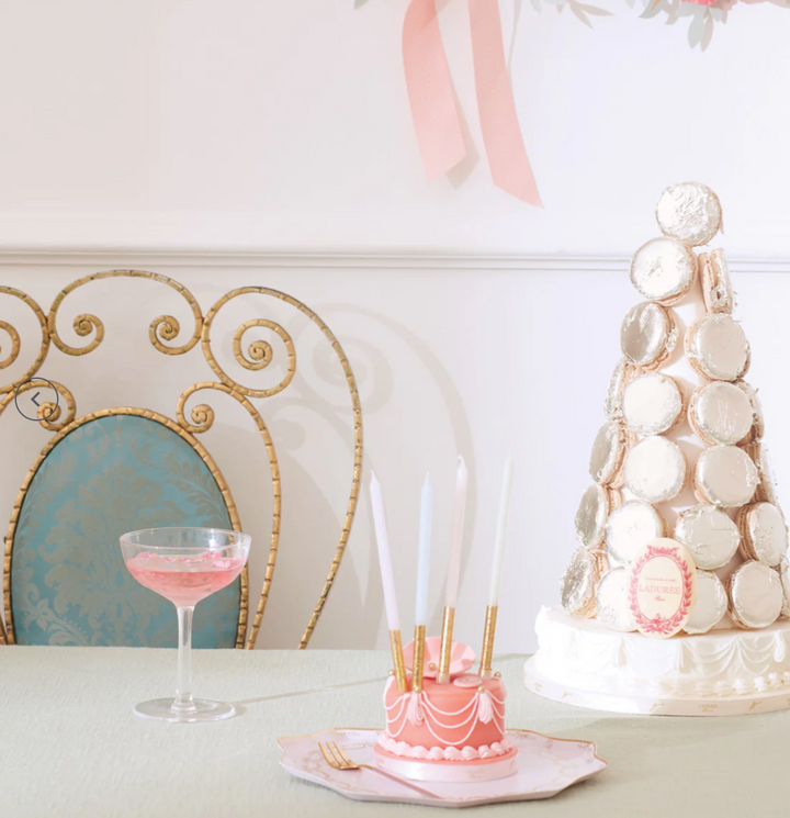 Meri Meri x Laudurée Paris Gold Dipped Candles