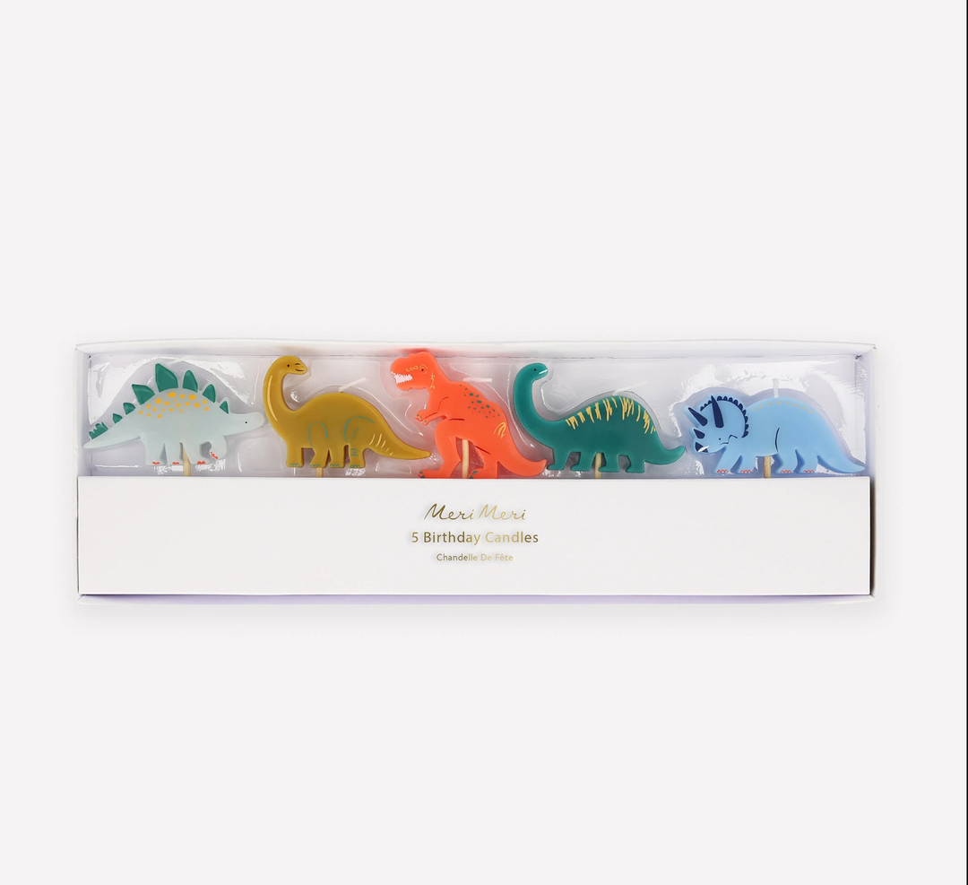 Dinosaur Birthday Candles