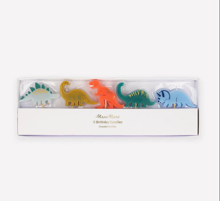 Dinosaur Birthday Candles