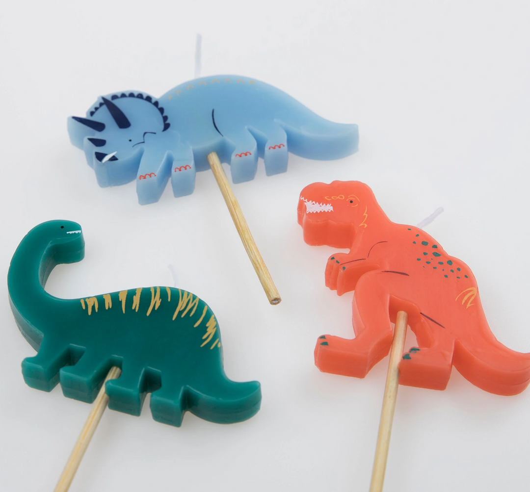 Dinosaur Birthday Candles