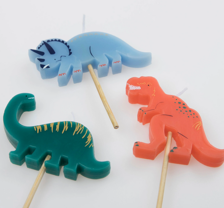 Dinosaur Birthday Candles