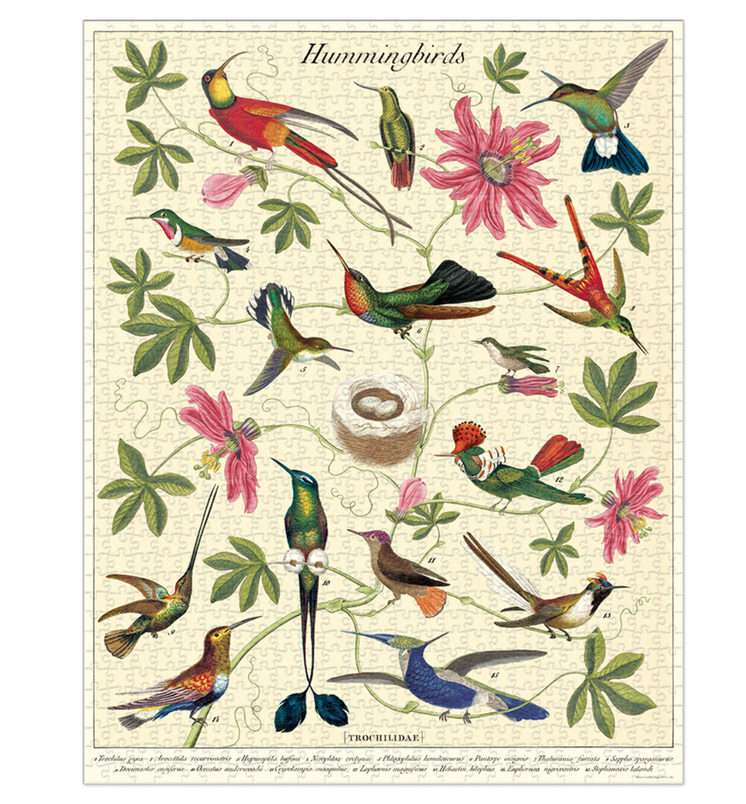 Hummingbirds 1,000 Piece Puzzle