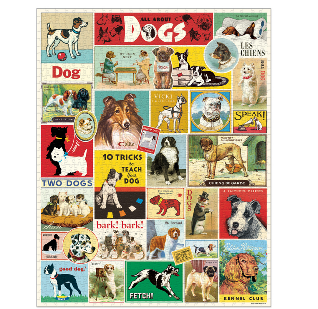 Dogs 1,000 Piece Puzzle