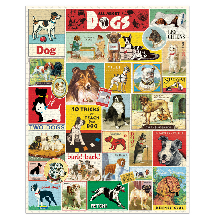 Dogs 1,000 Piece Puzzle