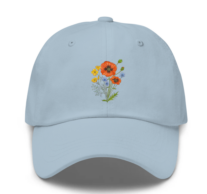 Embroidered Poppy Things Logo Dad Hat (2 colors)
