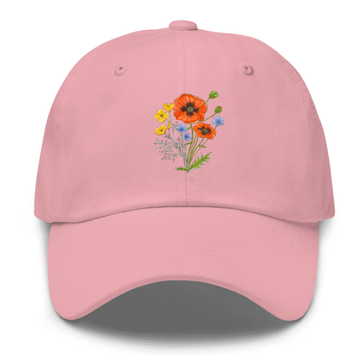 Embroidered Poppy Things Logo Dad Hat (2 colors)