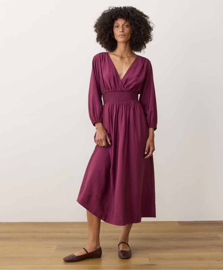 Daphne Maxi Dress in Fig