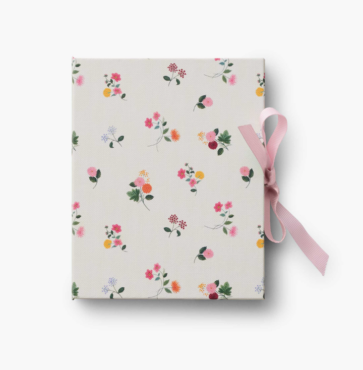 Ditsy Dahlia Folio Paper Wrapped Picture Frame