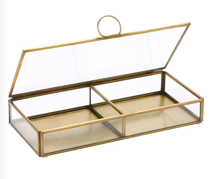 Brass and Glass Display Box