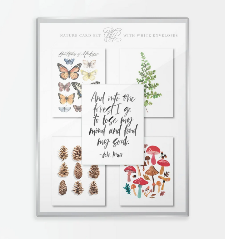 Nature Greeting Card Set, local artist