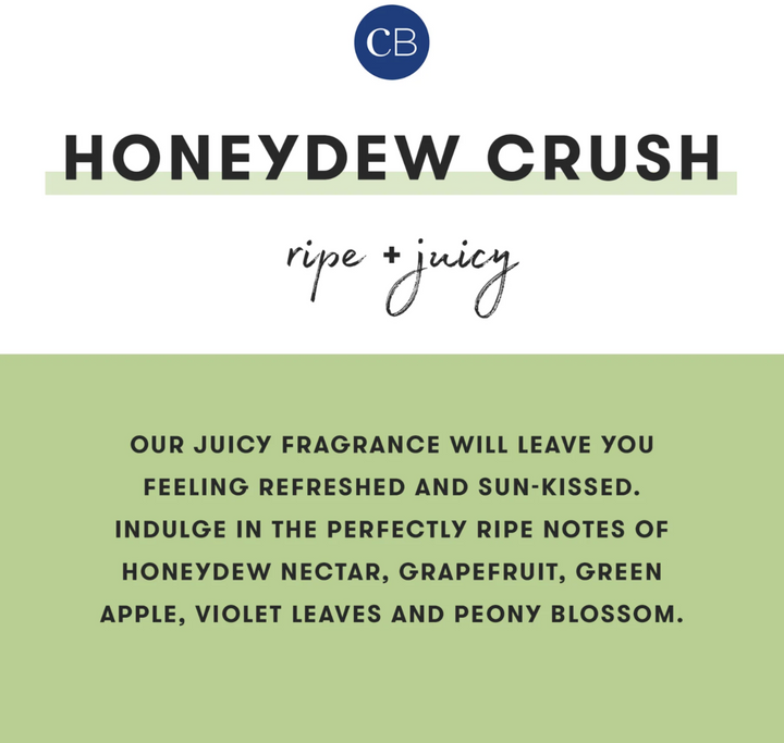 Honeydew Crush Modern Marble 19oz Jar