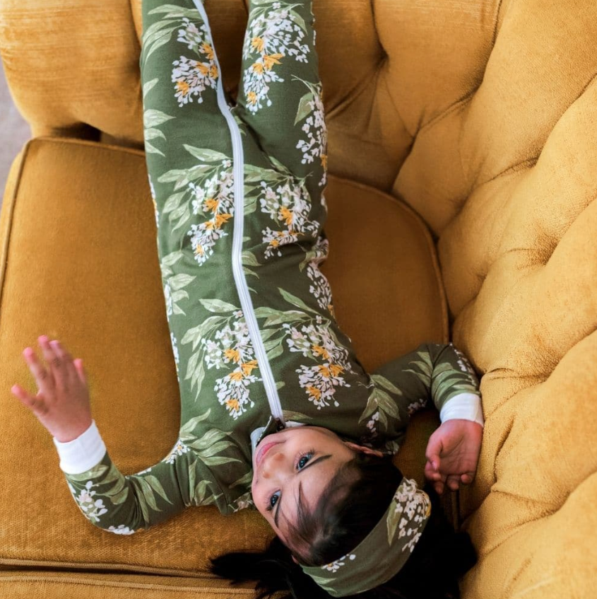 Bumblebee Bamboo Zipper Pajama