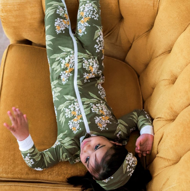 Bumblebee Bamboo Zipper Pajama