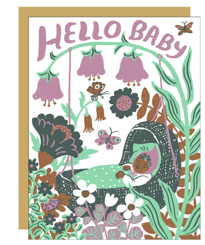 Hello Baby Greeting Card
