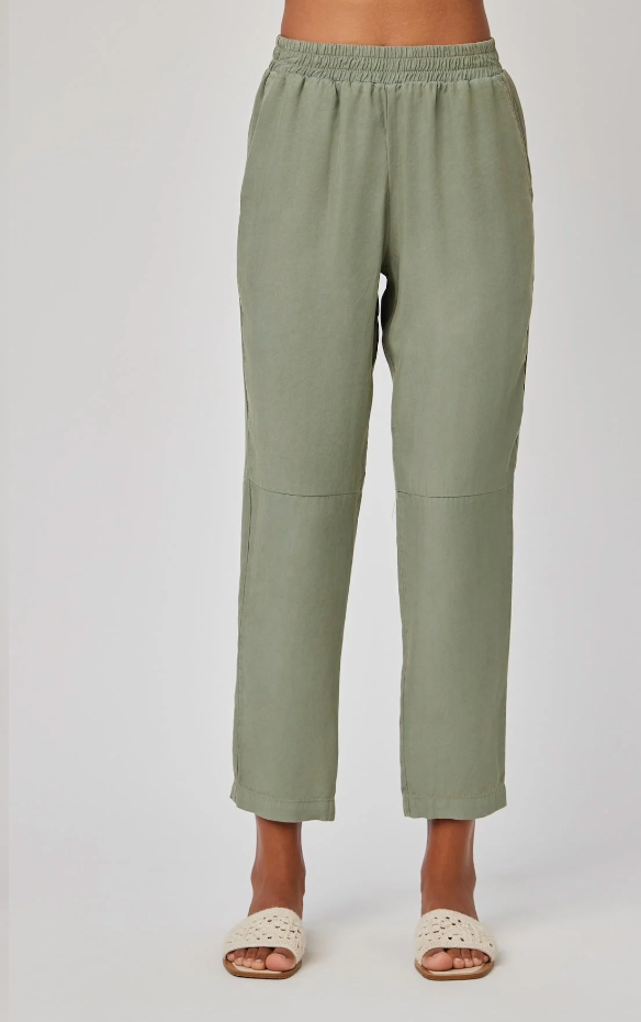 Camille Track Pant in Clean Sage
