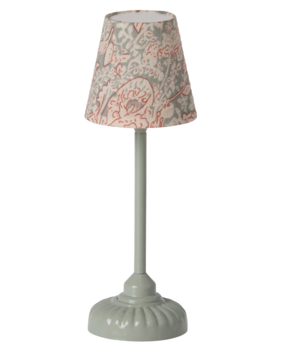 Vintage Floor Lamp in Mint, Mouse