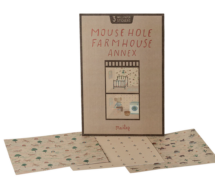 Mouse Hole Farmhouse Wallpaper Annex