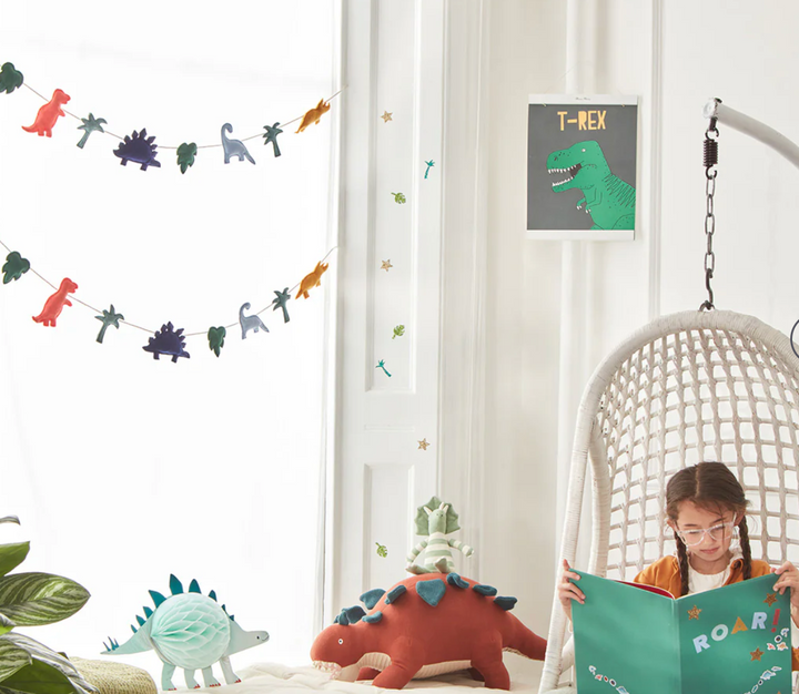 Felt Dinosaur Garland
