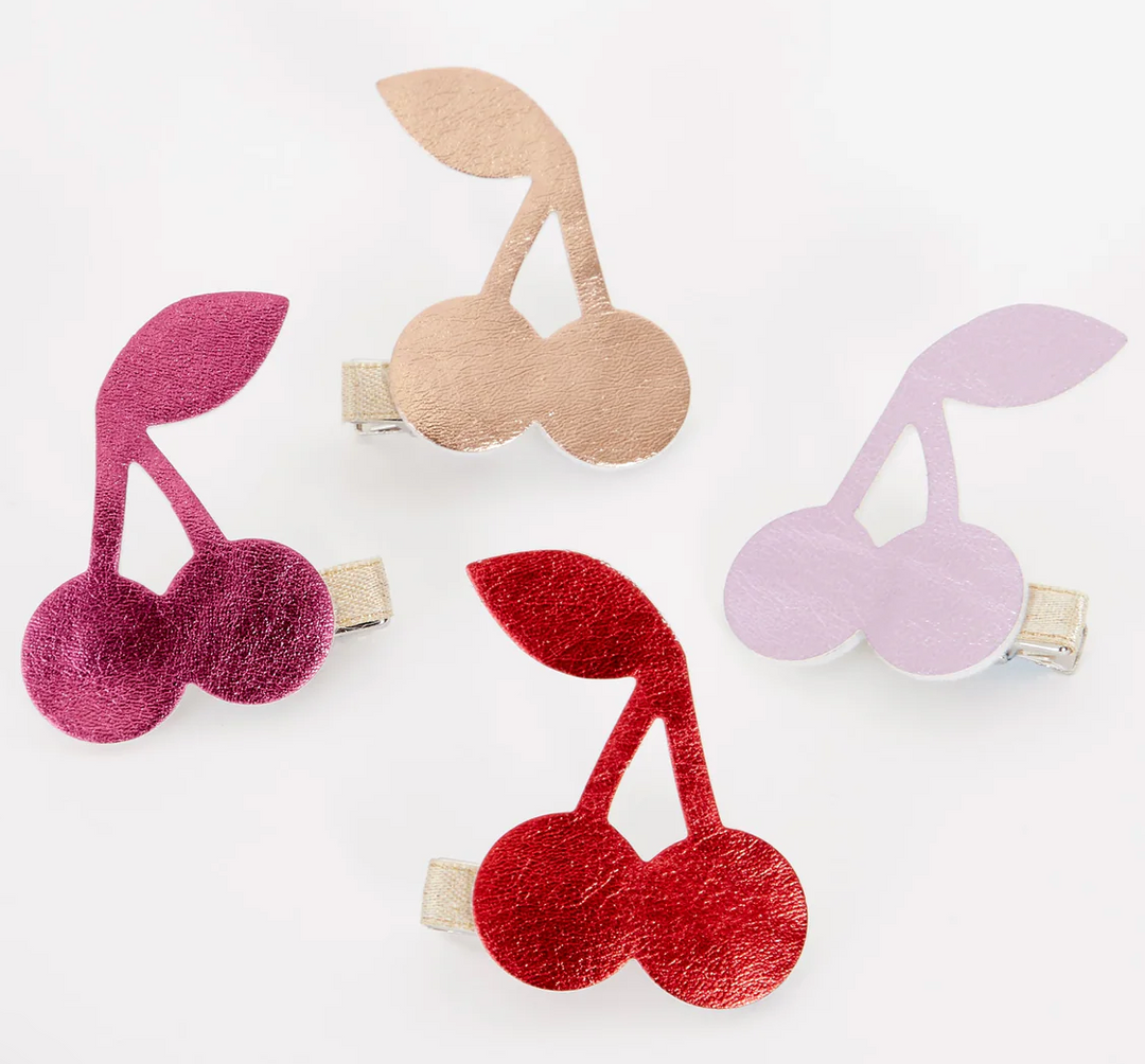 Cherries Hair Clips