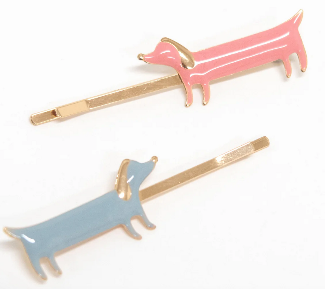 Sausage Dog Hair Slides