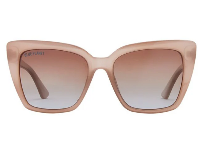 Shya Polarized Sunglasses in Milky Beige
