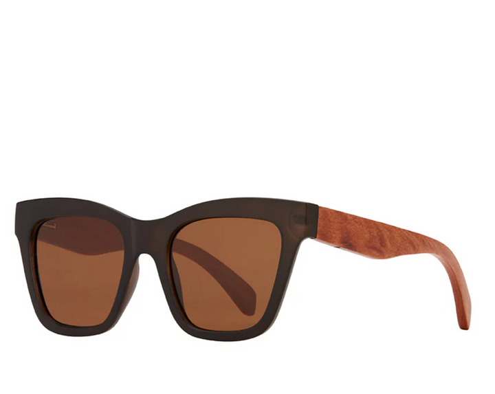 Amaya Polarized Sunglasses in Chocolate