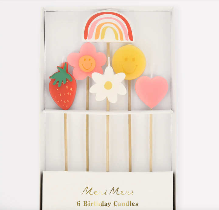 Happy Icons Birthday Candles