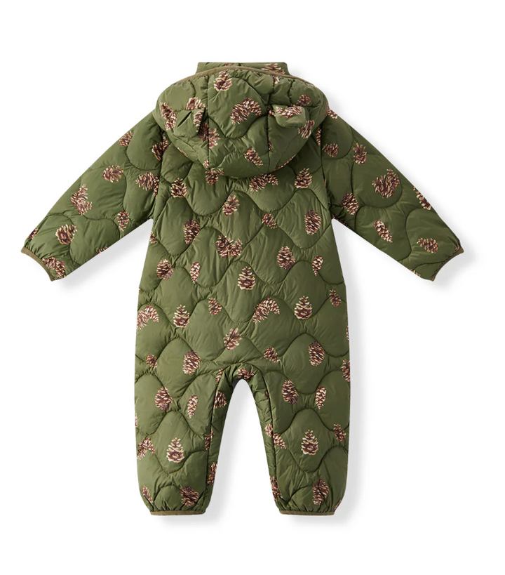 Down Jumpsuit in Pinecone