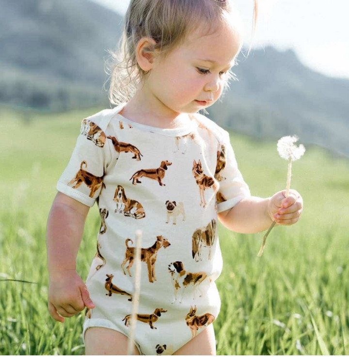Chickens Short Sleeve Bodysuit