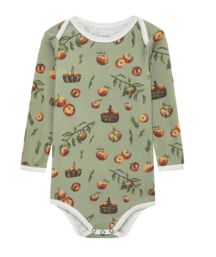 Apple Orchard Long Sleeve Bodysuit