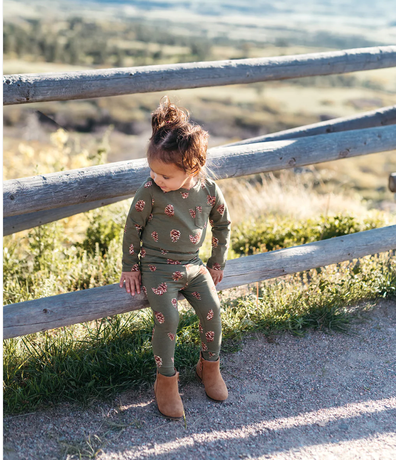 Pinecone 2 Piece Pajama set